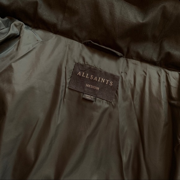AllSaints | Ester Hooded Puffer Jacket - Picture 8 of 13